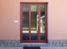 Vchodové dveře AL AKTIV 77, barva RAL