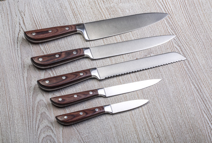 V hlavní roli kuchyňské nože: početný arzenál pro každou kuchyň