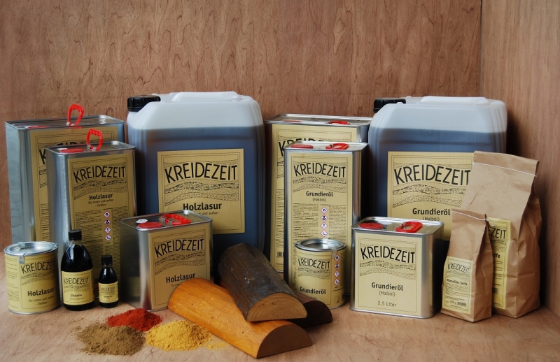 Vyzkoušejte ekologické barvy na dřevo a olejové lazury od německé firmy KREIDEZEIT