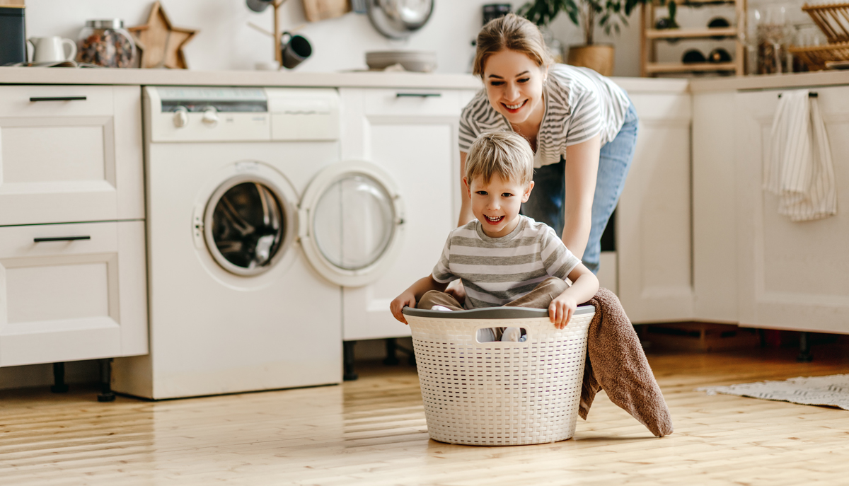Při praní barevného povlečení používejte prací prostředek určený na barevné prádlo. Zdroj: Shutterstock