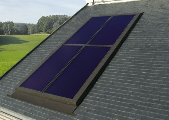 Solární systémy se často využívají pro vytápění chaty.