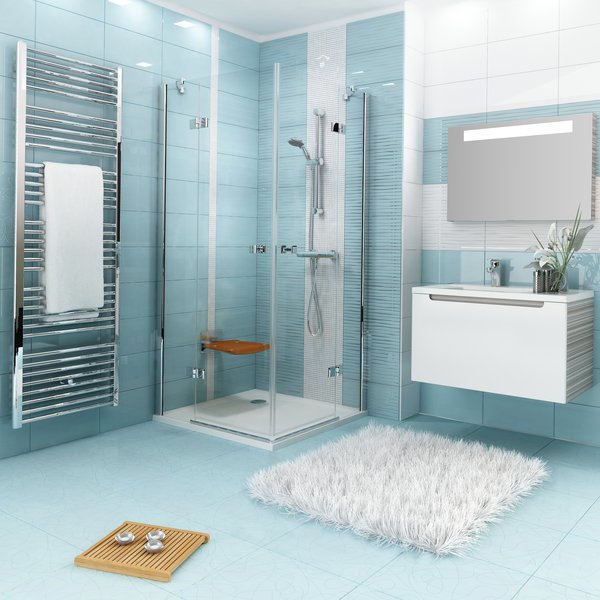 Koupelny Ravak - chytré termostatické vodovodní baterie jsou schopny udržet stabilní teplotu i při změně tlaku v potrubí.