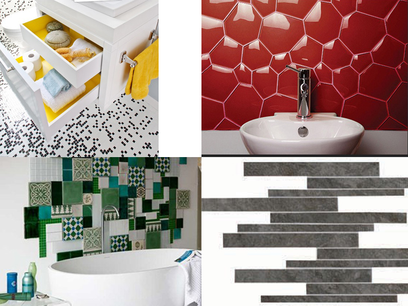 Trendy obklady do koupelny: textury, tvary a 3D!