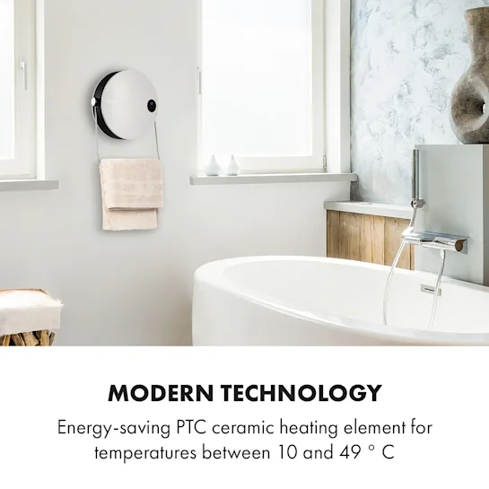 Moderní elektrické konvektory vám mohou ušetřit hodně místa ve vaší koupelně. Zdroj: Electronic-star.cz